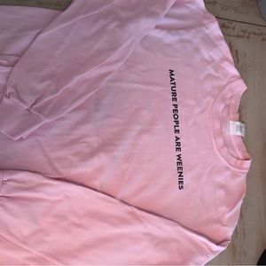 Mature people are weines t